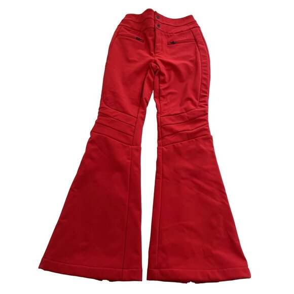 Perfect Moment Aurora Flared Ski Pants in Red - Picture 1 of 5